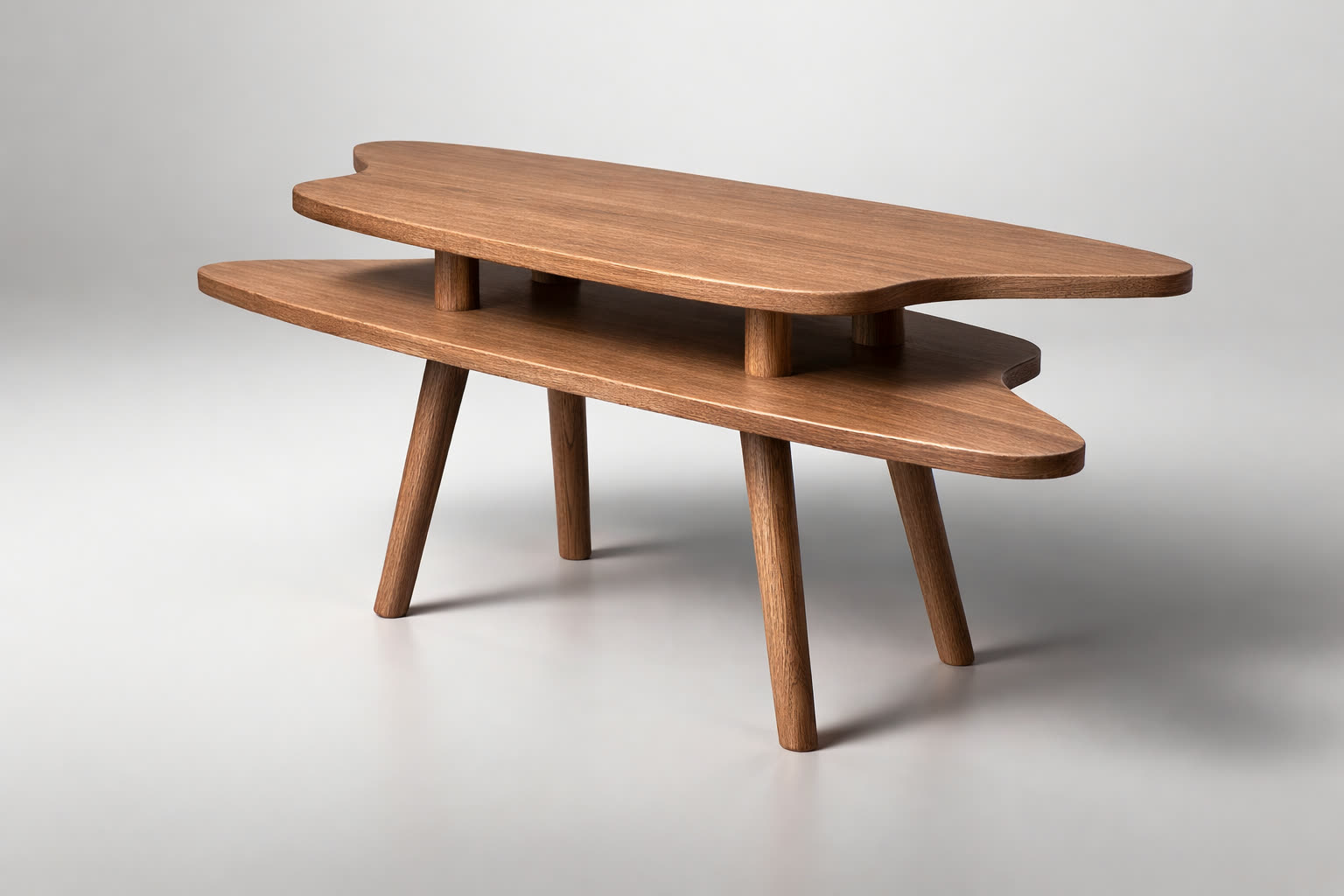 EIRA coffee table in solid oak